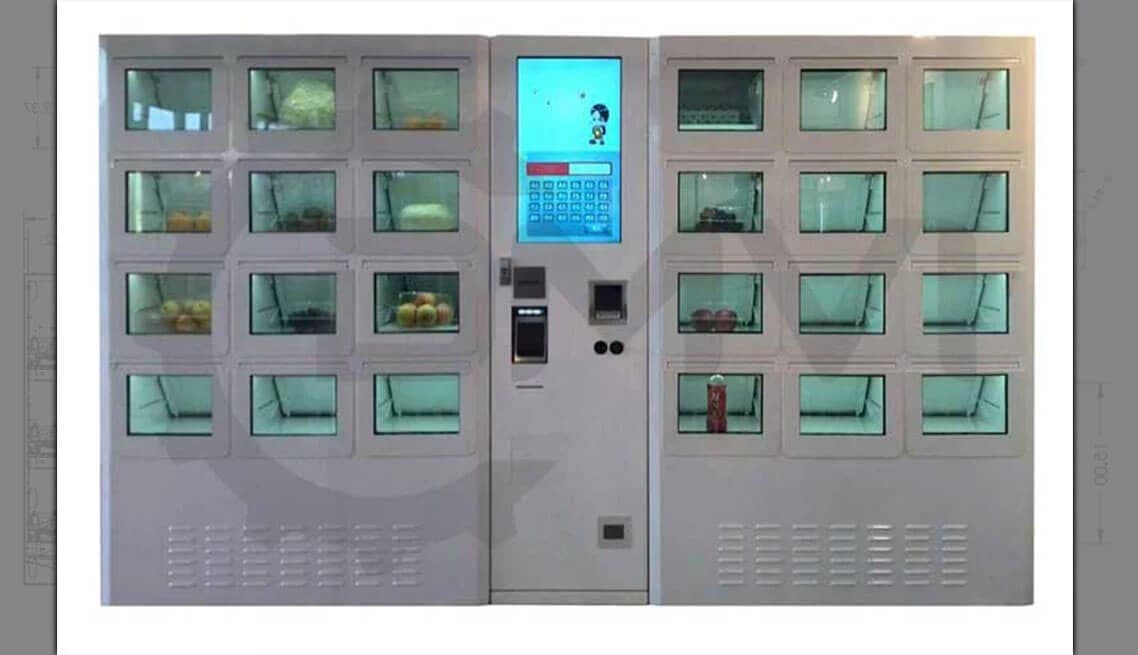 Electronic locker bank for managed pickup and storage
